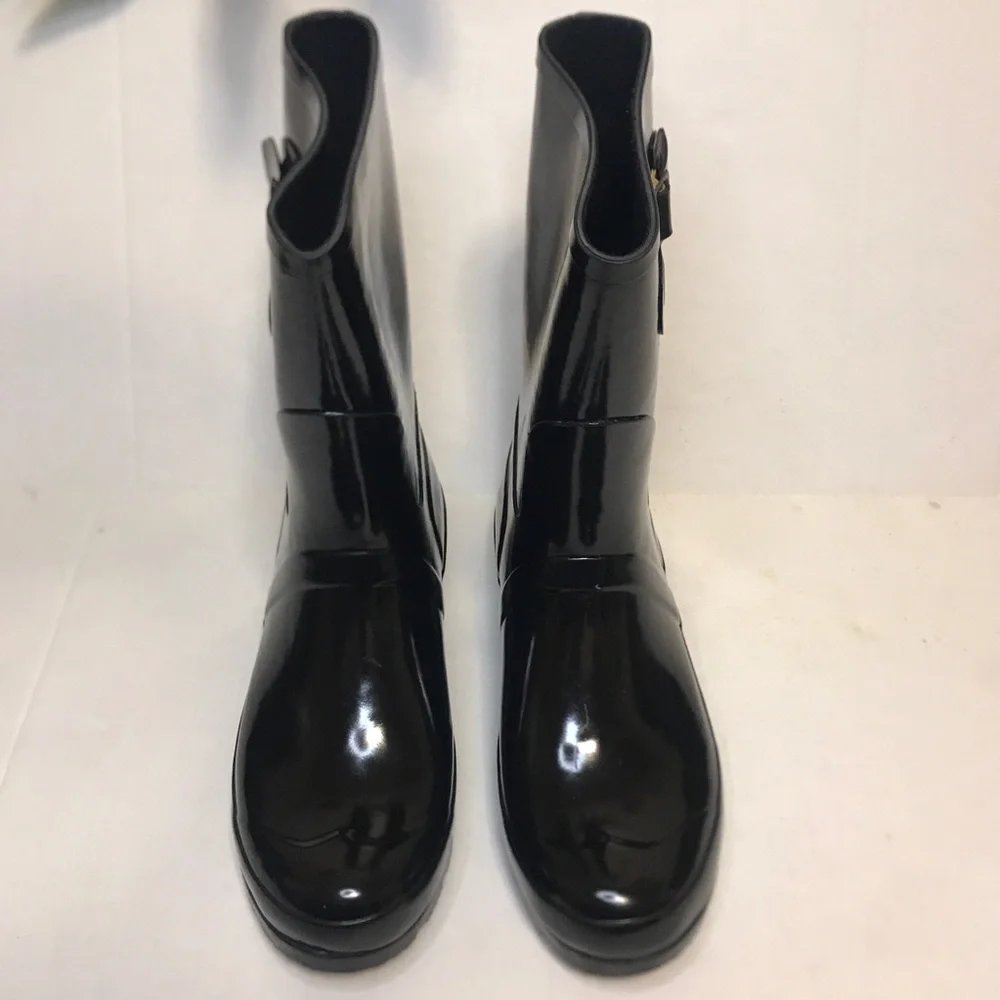 Aerosoles Rain Date Women's Black Rain Boots